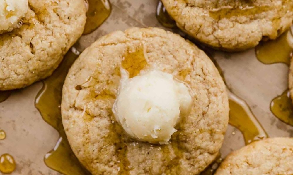 Honey Butter Cornbread Cookies Recipe