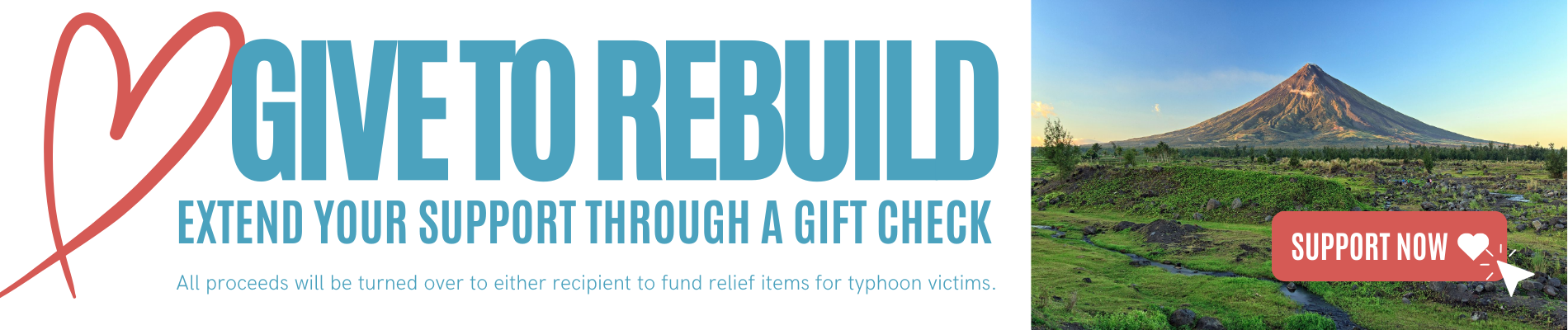 Give to Rebuild Desktop Banner