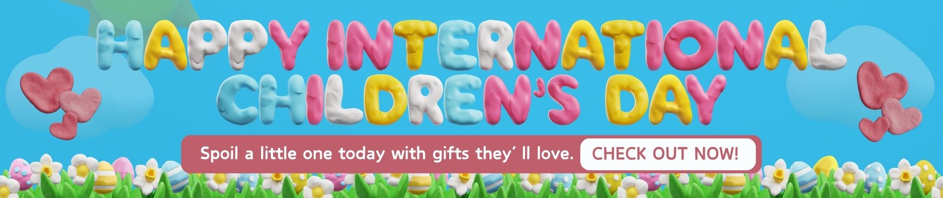 International Children's Day Desktop Banner